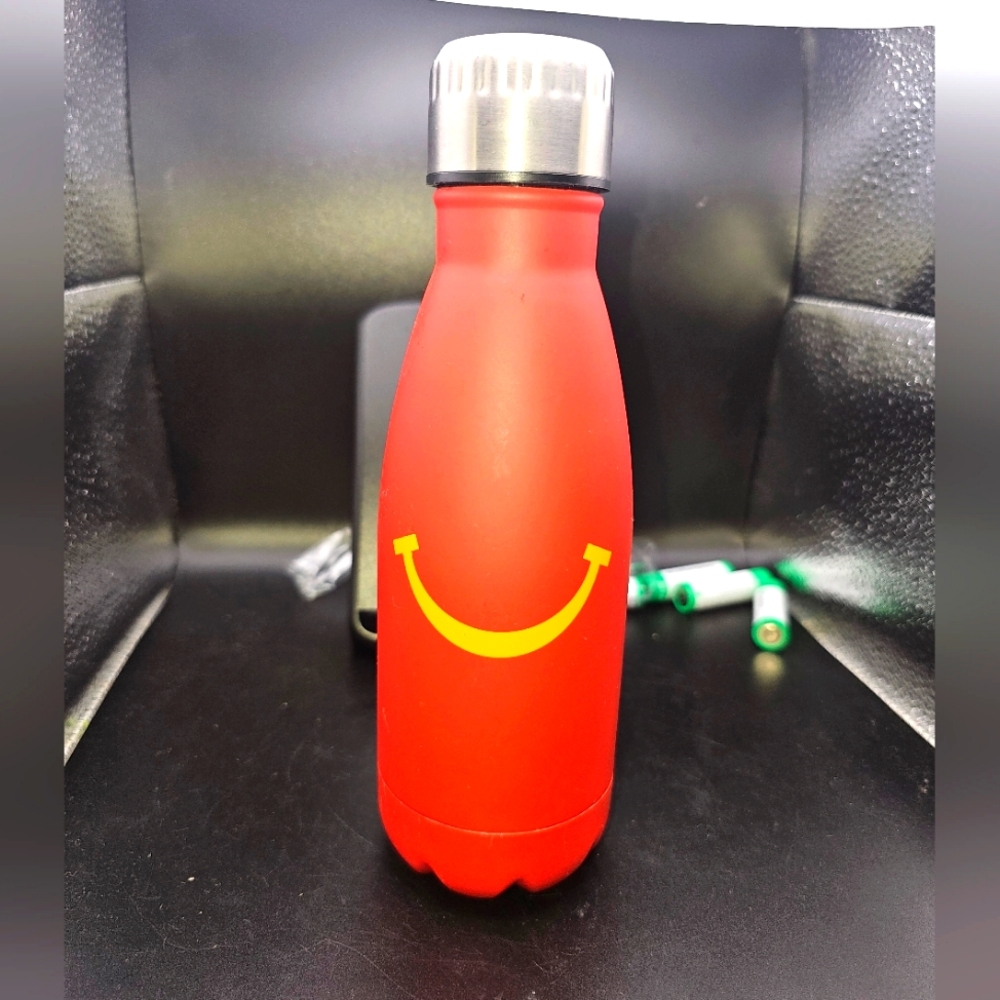 Like New Mcdonalds Stainless Steel Water Bottle 9oz